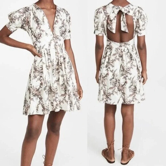 AGUA BENDITA MENTA PAPIER DRESS  NWT $200.00 - Picture 2 of 7